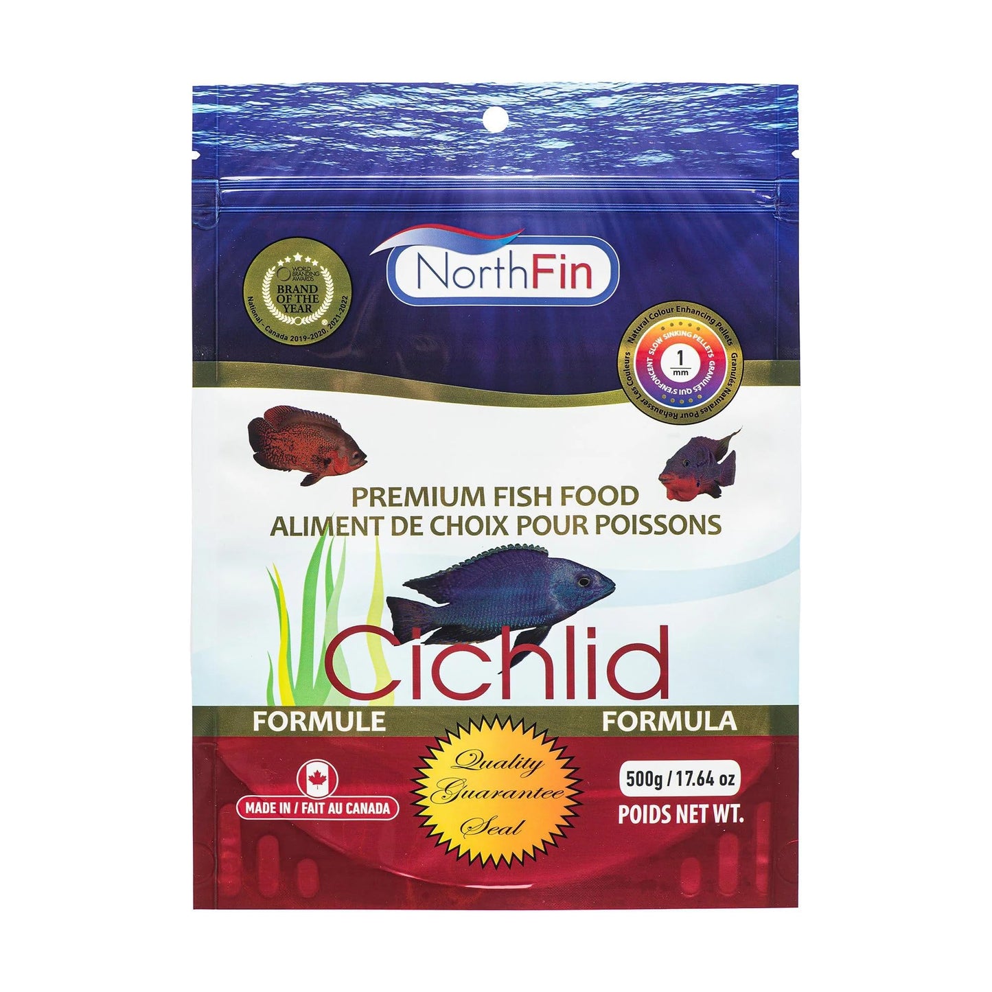 Northfin Cichlid Fish Food Parent