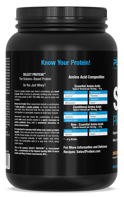 PEScience Select Low Carb Protein Powder, Keto Friendly and Gluten Free
