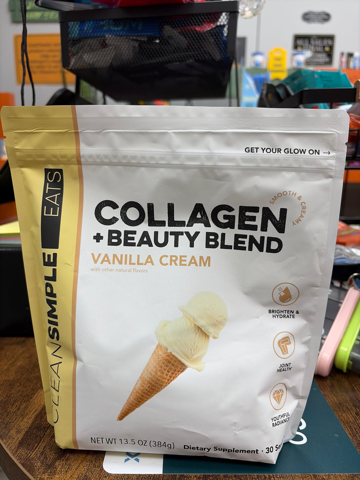 CleanSimple Eats Collagen+Beauty Blend Vanilla Cream (30 Servings)