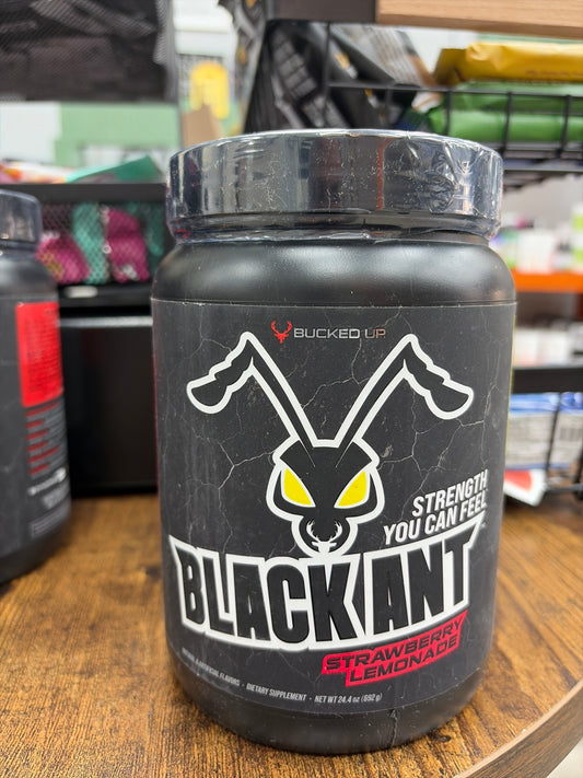 Bucked Up Black Ant Pre-Workout Strawberry Lemonade 24.4 oz