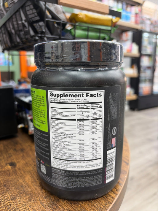 Bucked Up Black Ant Pre-Workout Grape 24.4 oz