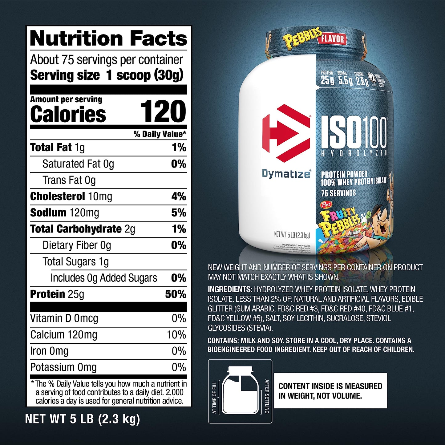 Dymatize ISO100 Hydrolyzed Protein Powder