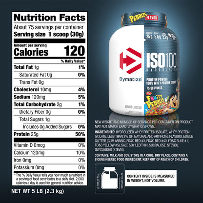 Dymatize ISO100 Hydrolyzed Protein Powder