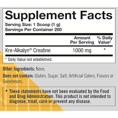 True Athlete Kre Alkalyn - Helps Build Muscle, Gain Strength & Increase Performance