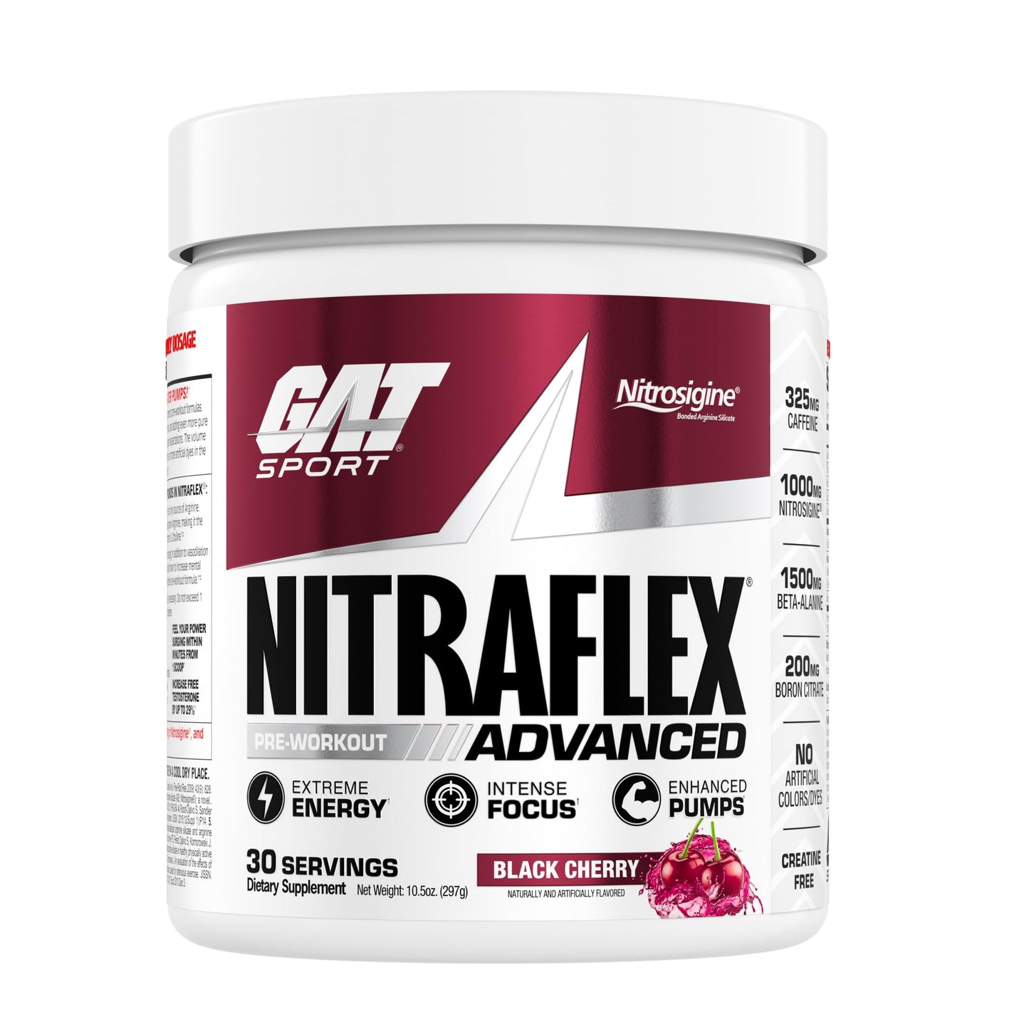 Gat Nitraflex Nutritional Supplement, 300 Gram, DMAA free