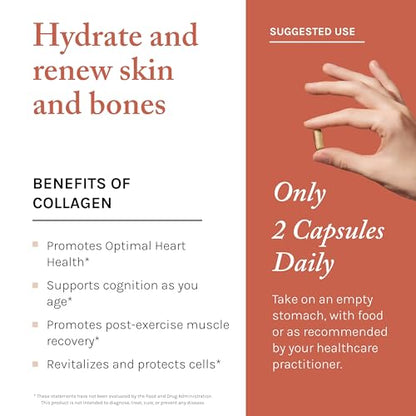 Reserveage Beauty Collagen Booster - Supplement for Skincare & Joint Health - Supports Healthy Collagen Production for Women