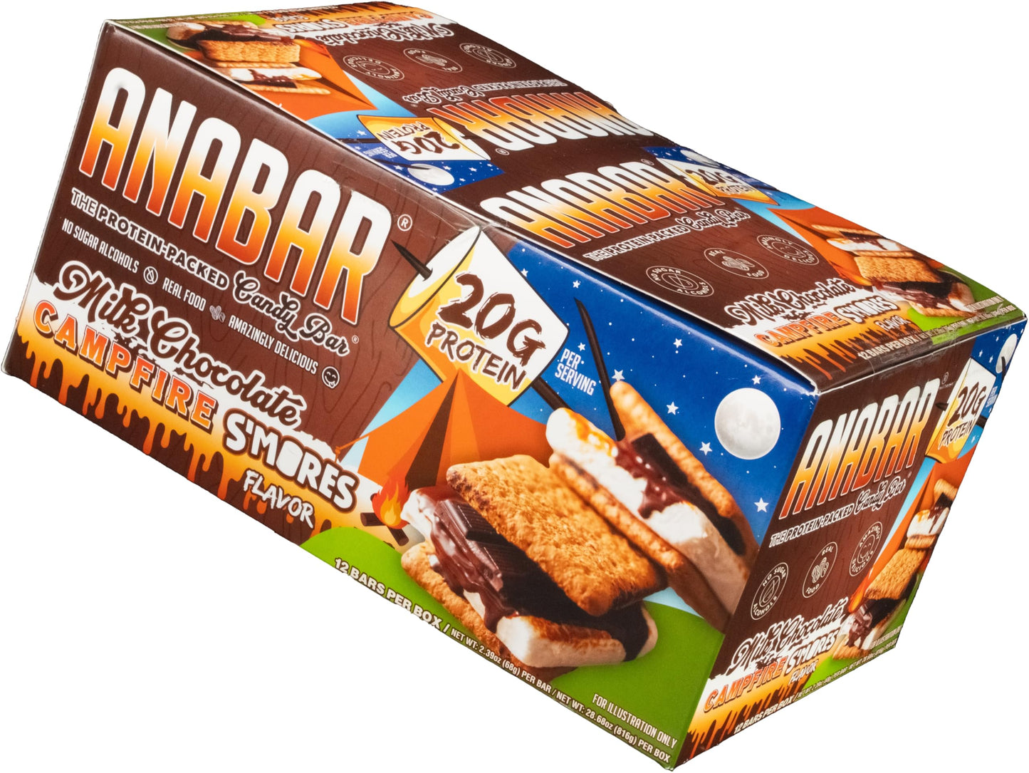 Anabar Protein Bar - 20g Protein, No Sugar Alcohols
