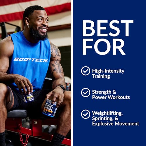 BodyTech Creatine Monohydrate - Supports Muscle Endurance, Strength & Mass