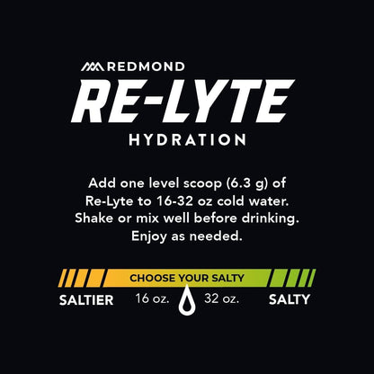 Redmond Re-Lyte Electrolyte Drink Mix - Flavored