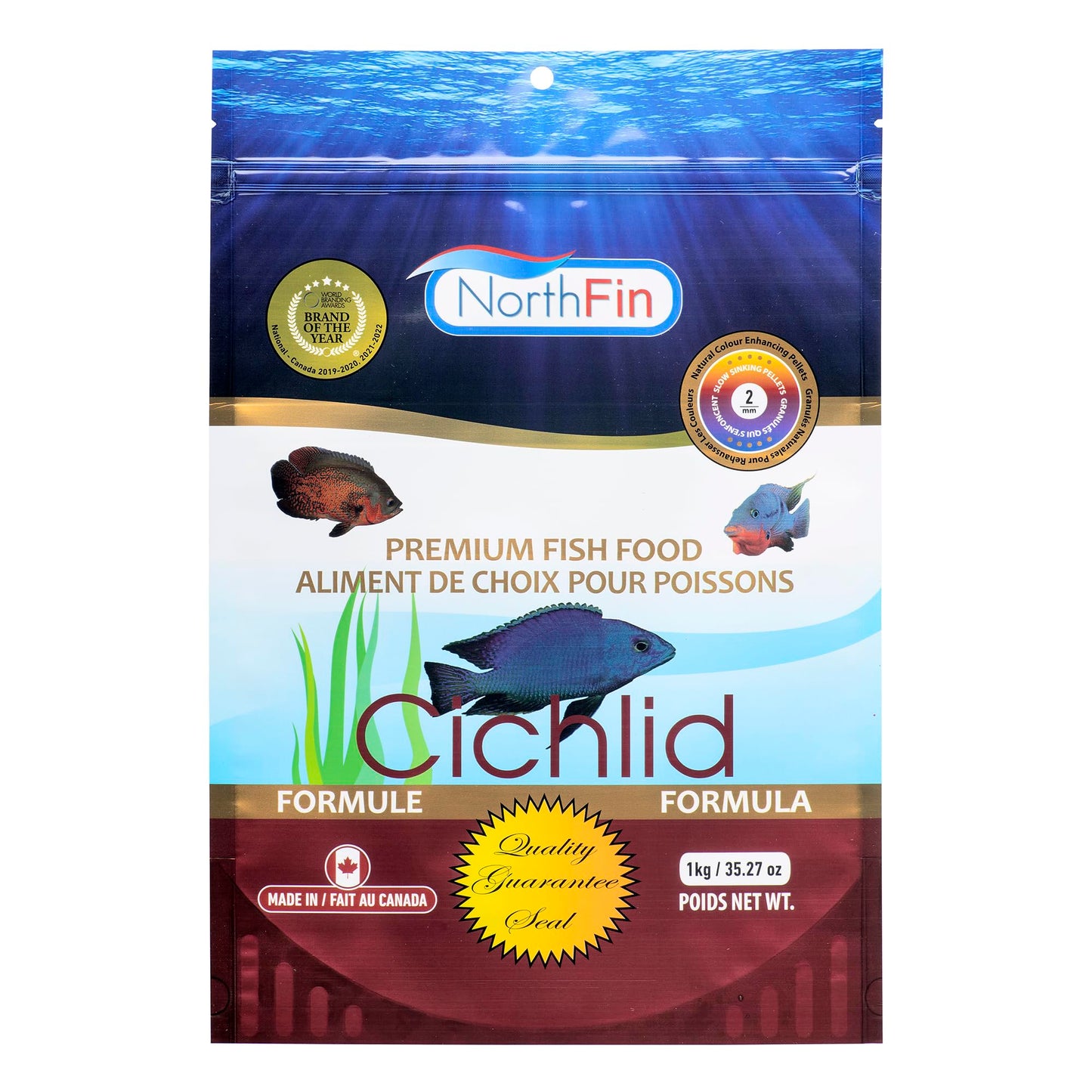 Northfin Cichlid Fish Food Parent