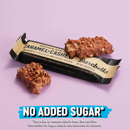 Barebells Protein Bars Caramel Cashew - 12 Count, Pack of 2