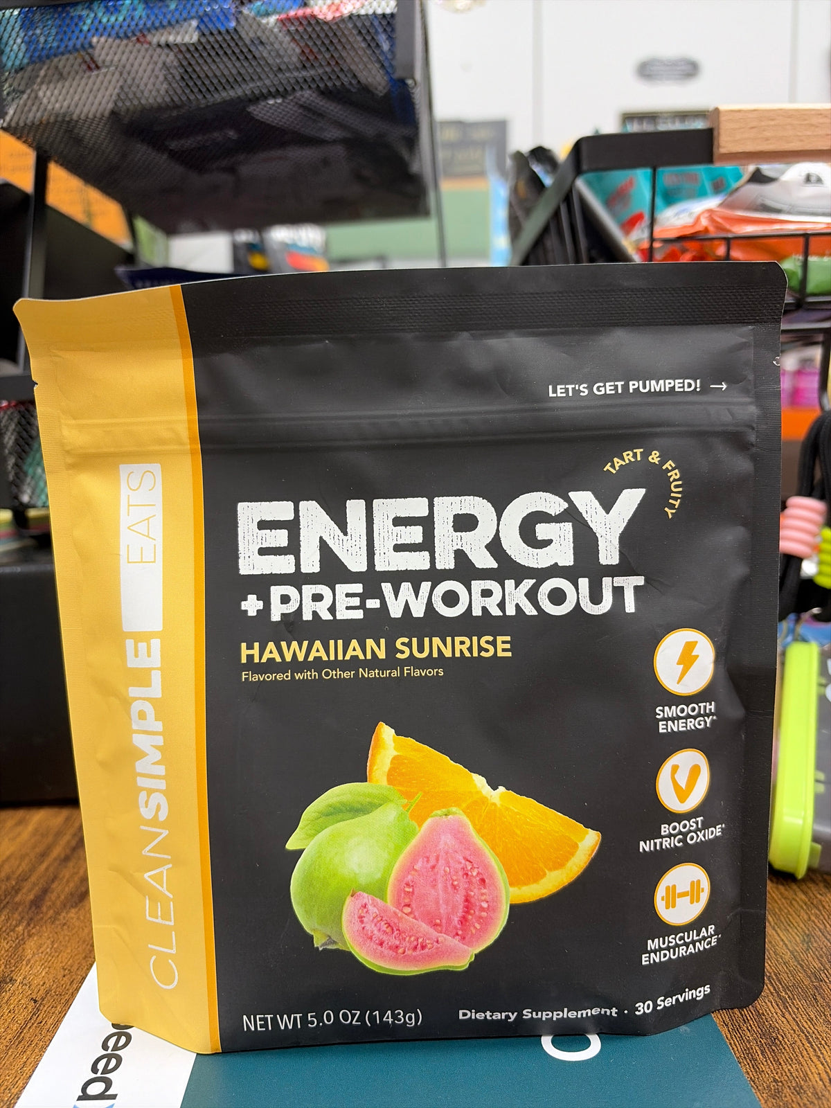 CleanSimple Eats Energy+Pre-Workout Hawaiian Sunrise (30 Servings)
