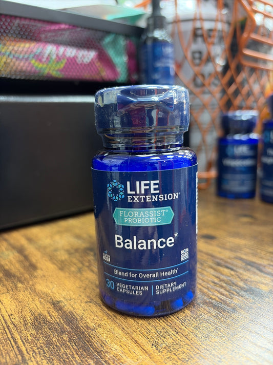 Life Extension Florassist Probiotic Balance 30 Vegetarian Capsules