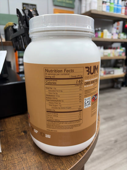 Raw Bum Protein Chocolate Peanut Butter 25 Servings