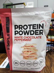 Clean Simple Protein Powder White Chocolate Peppermint 1.6 LBS 40 Servings