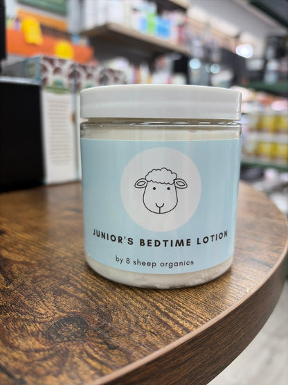 Junior’s Bedtime Lotion by 8 sheep organics 8 oz