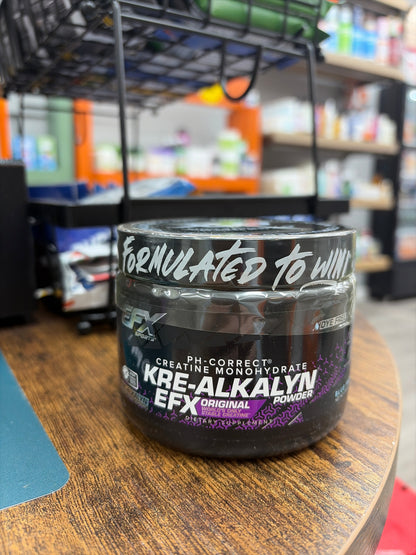 EFX Kre-Alkalyn Original Creatine Monohdrate Blue Frost 3.88 oz