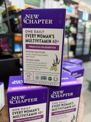 New Chapter One Daily Every Woman’s Multivitamin 40+ (48 Vegan Tablets)