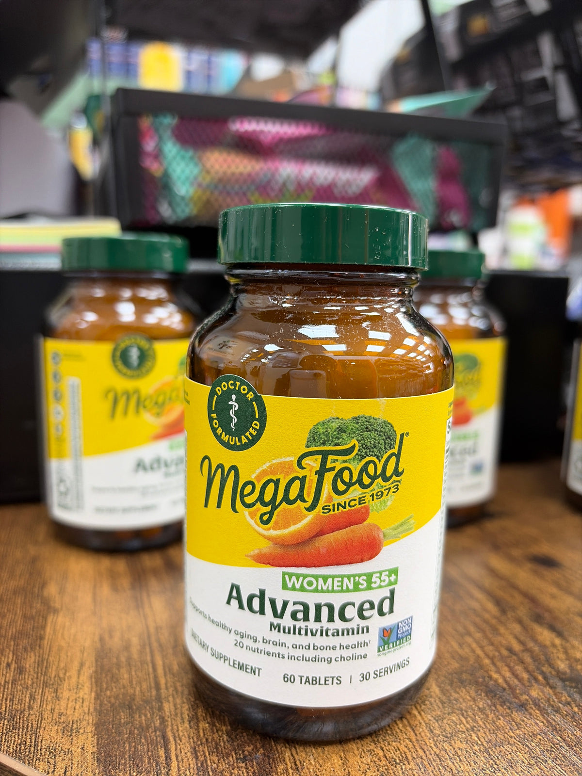 MegaFood Women’s 55+ Advanced Multivitamin (60 tablets)