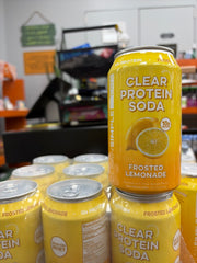 Clear Protein Soda 12 pcs. Frosted Lemonade
