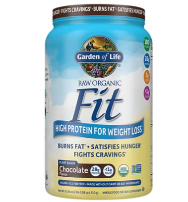 Garden of Life Raw Organic Fit Plant-Based Chocolate