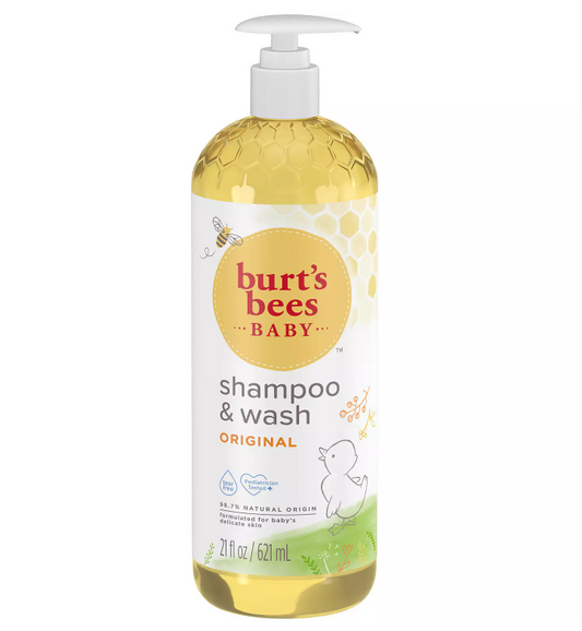 Baby Shampoo & Wash, Burt's Bees Tear Free Soap, Baby Care, Original