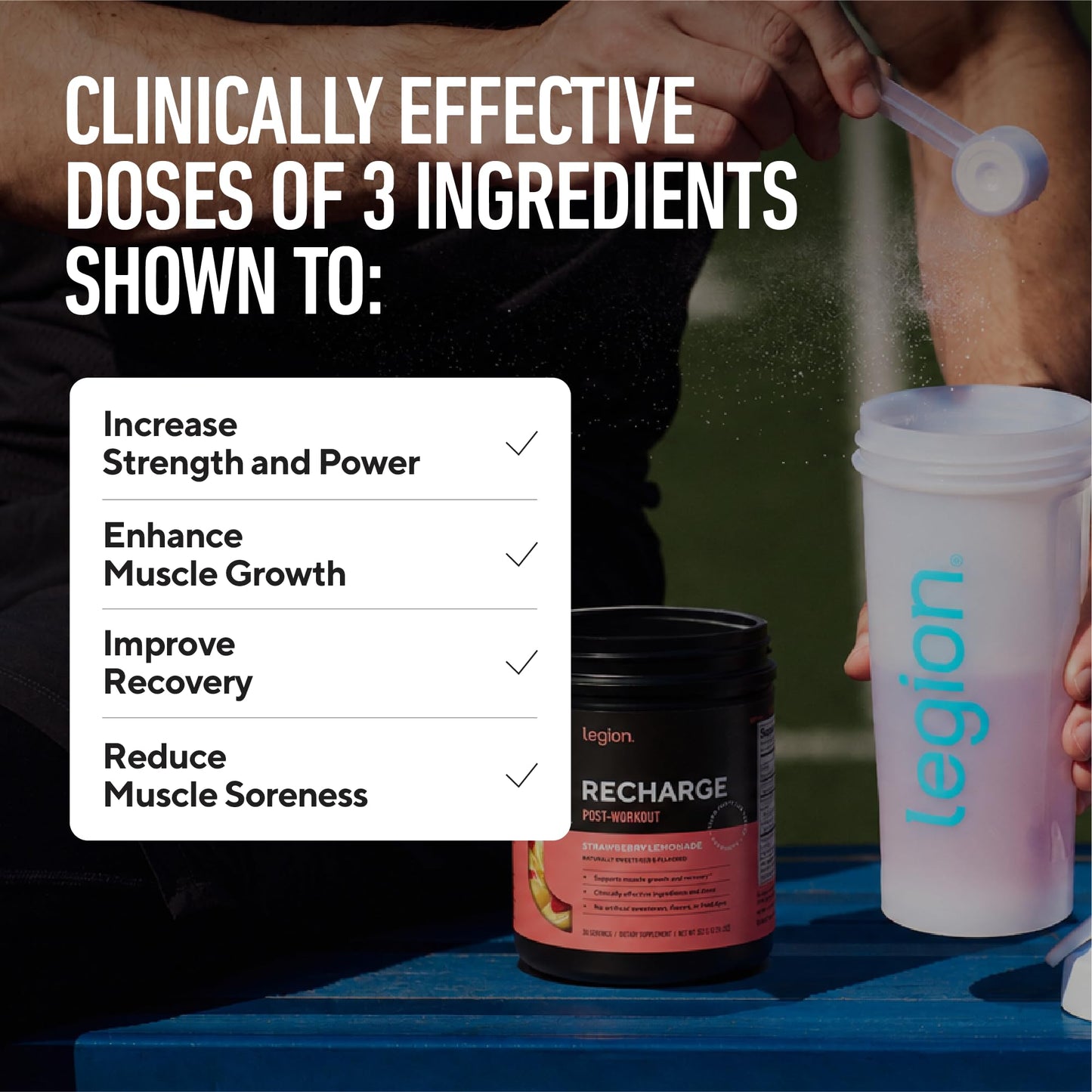 LEGION Recharge Post Workout Supplement