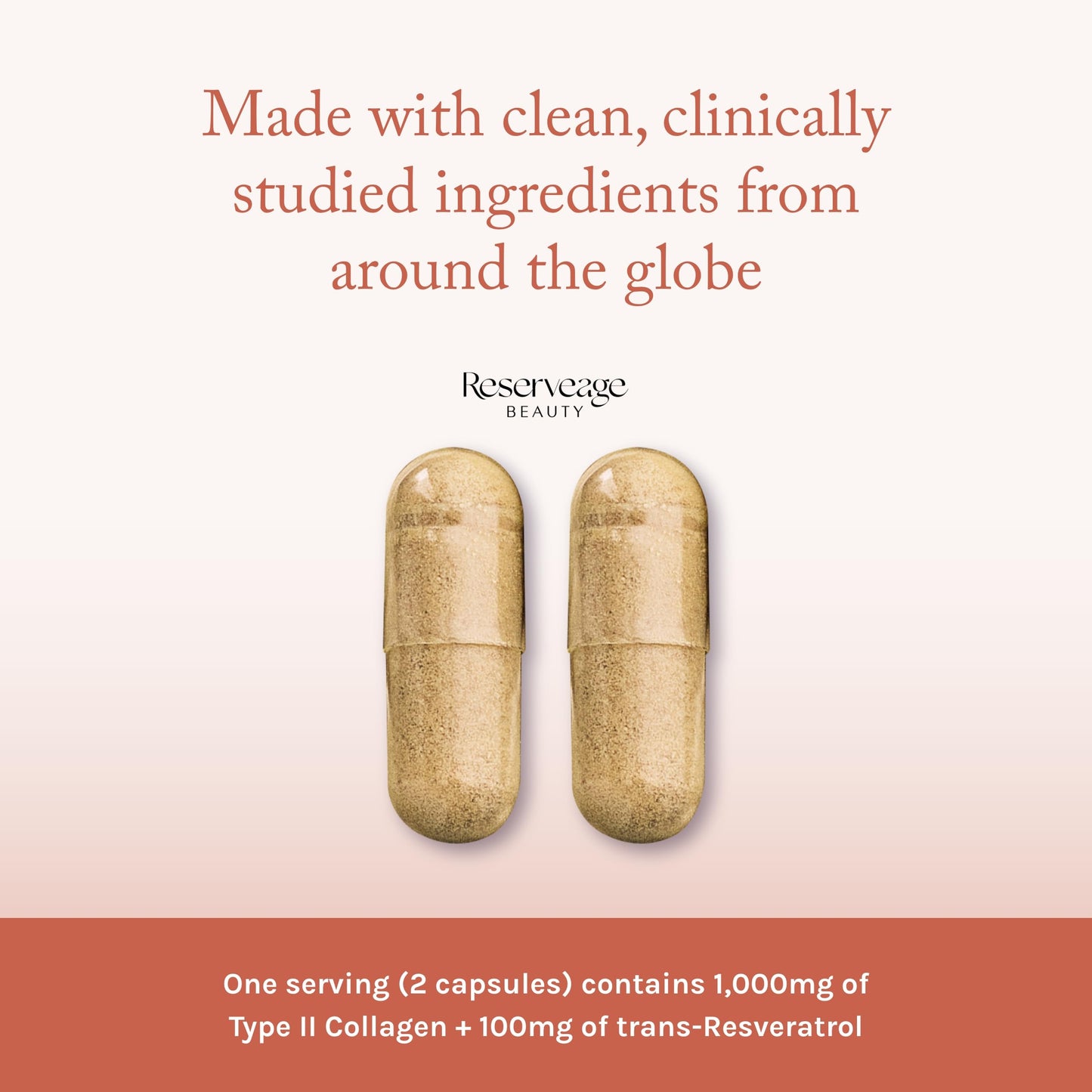 Reserveage Beauty Collagen Booster - Supplement for Skincare & Joint Health - Supports Healthy Collagen Production for Women