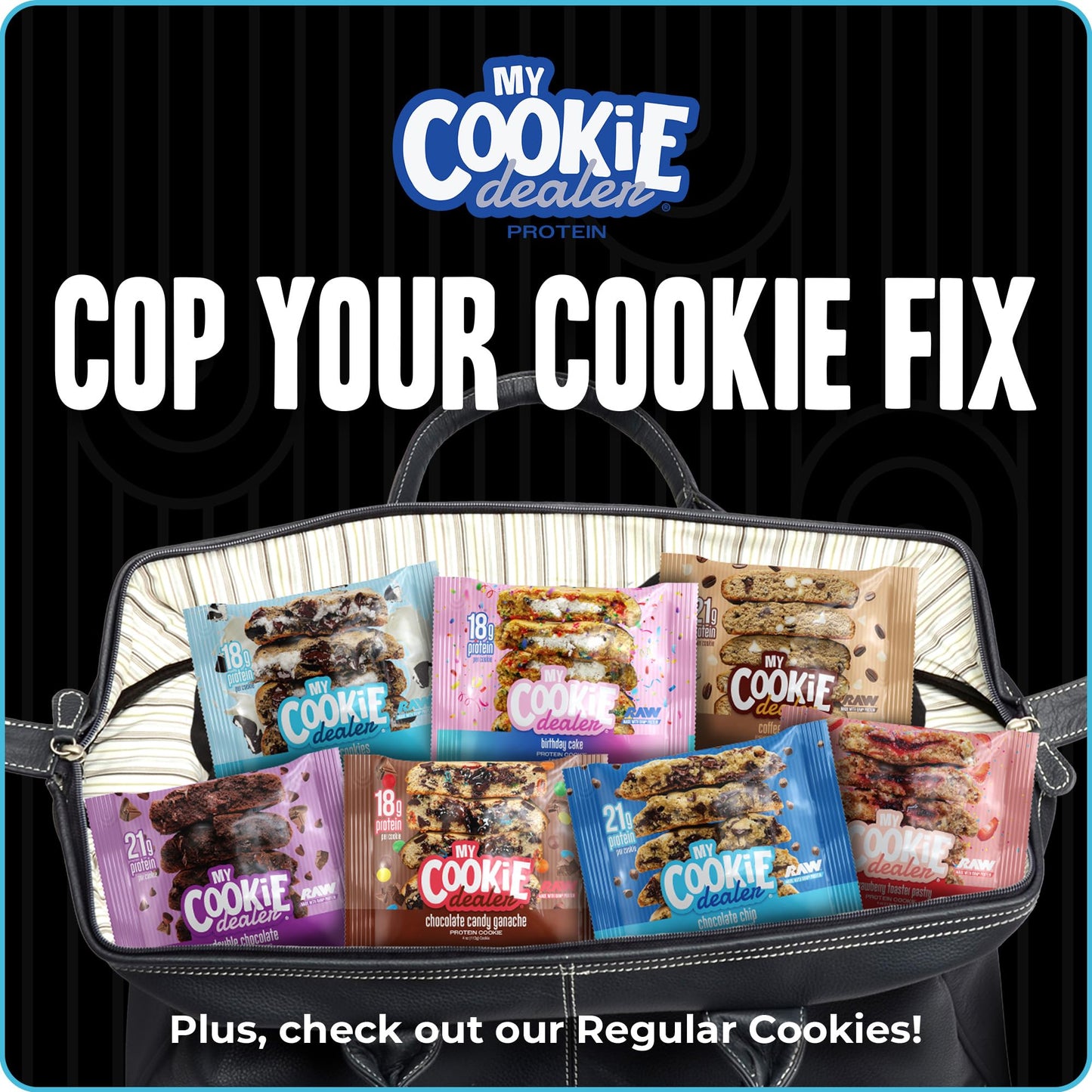 My Cookie Dealer Soft Baked Protein Cookies, (4s)