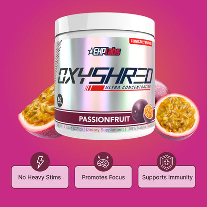 EHP Labs OxyShred Thermogenic Fat Burner Pre-Workout