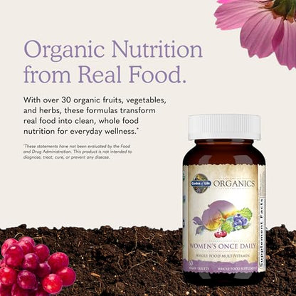 Garden of Life Organics Women Once Daily