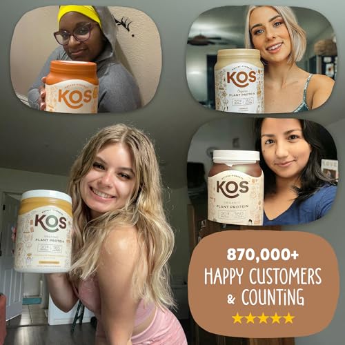KOS Vegan Protein Powder Erythritol Free - Organic Pea Protein Blend