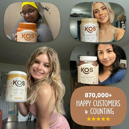 KOS Vegan Protein Powder Erythritol Free - Organic Pea Protein Blend