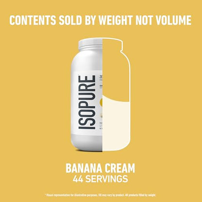Isopure Creamy Vanilla Whey Isolate Protein Powder