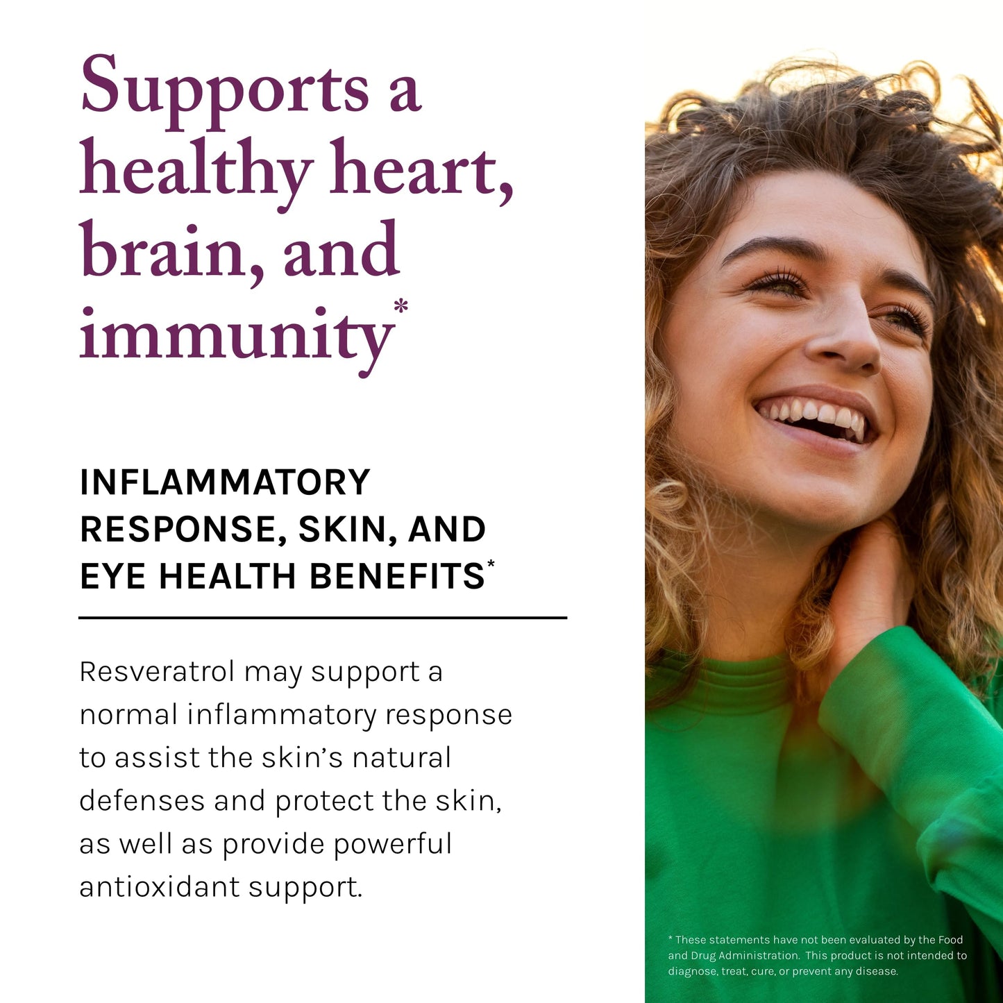 Reserveage Beauty, Resveratrol 500 mg