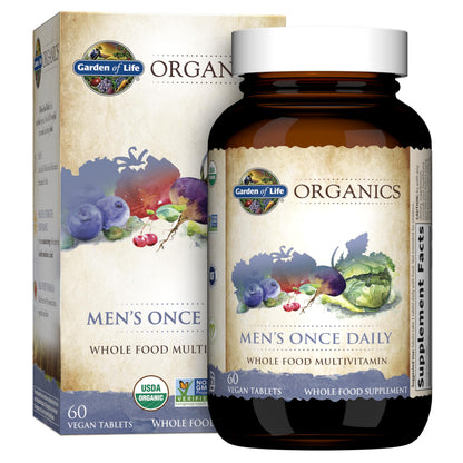 Garden of Life Once Daily Whole Food Multivitamin for Men
