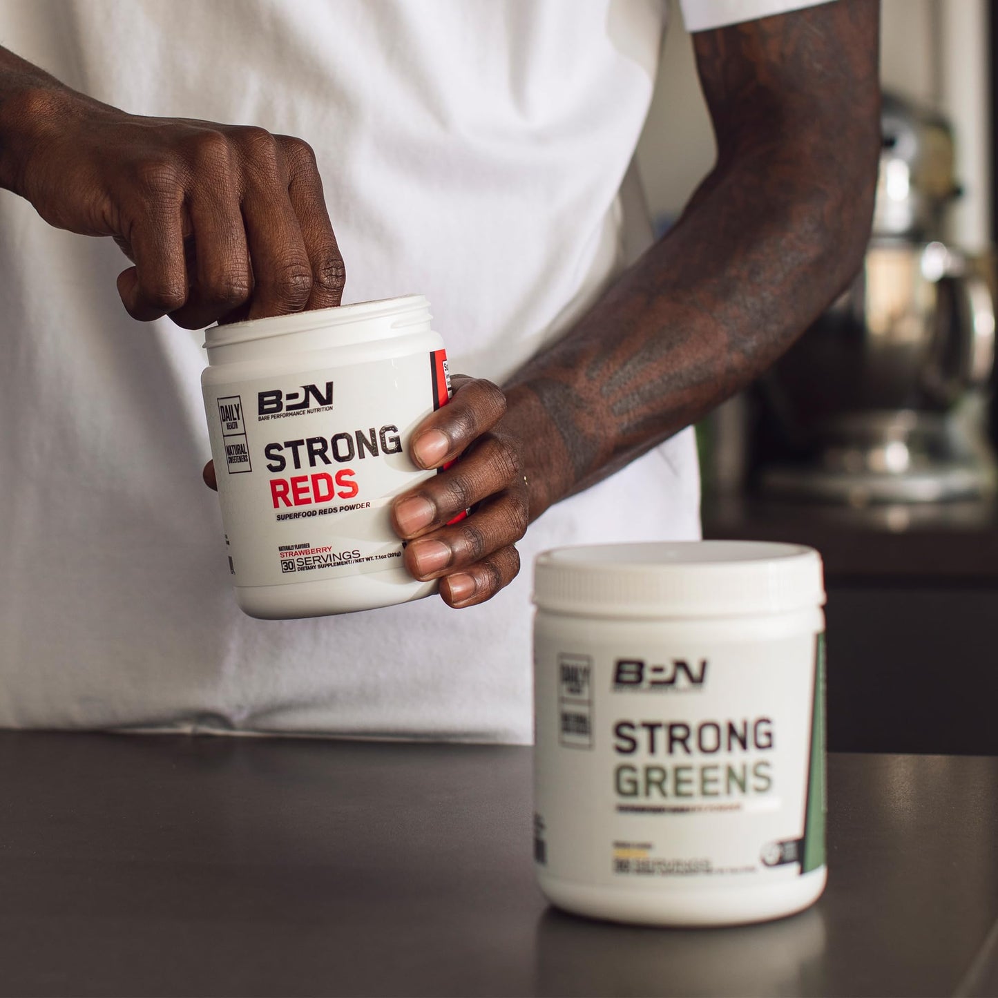 Bare Performance Nutrition Strong Greens Superfood Greens Powder