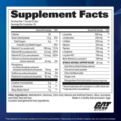 GAT SPORT JetMass Fact-Acting Volumizing Creatine System