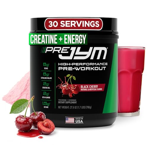 JYM Pre JYM Pre-Workout Powder - BCAAs, Creatine & Citrulline