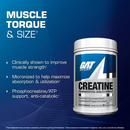GAT SPORT Creatine Monohydrate Powder