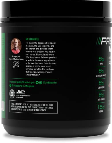 JYM Pre JYM Pre-Workout Powder - BCAAs, Creatine & Citrulline