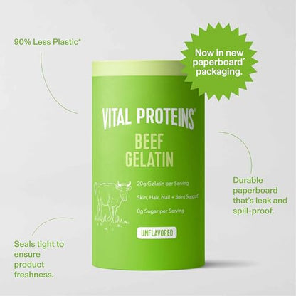 Vital Proteins Beef Gelatin Powder - Grass-Fed 16.4 oz