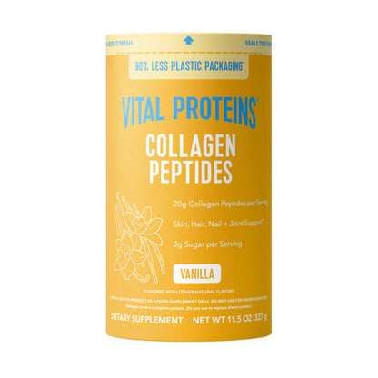 Vital Proteins Collagen Peptides Powder, with Hyaluronic Acid and Vitamin C