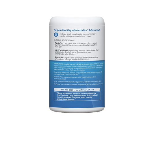 Instaflex Advanced Joint Support Supplement - Turmeric, Resveratrol