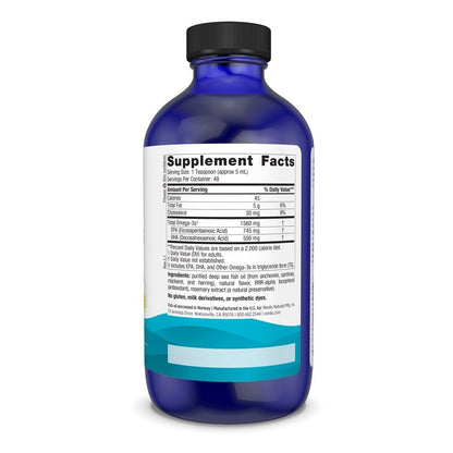 Nordic Naturals Omega-3 Liquid - Aids in Cognition, Heart Health, and Immune Support