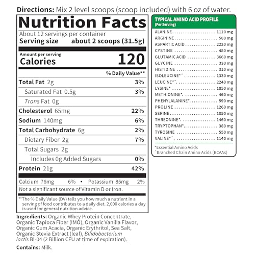 Garden of Life Sport Whey Protein Powder