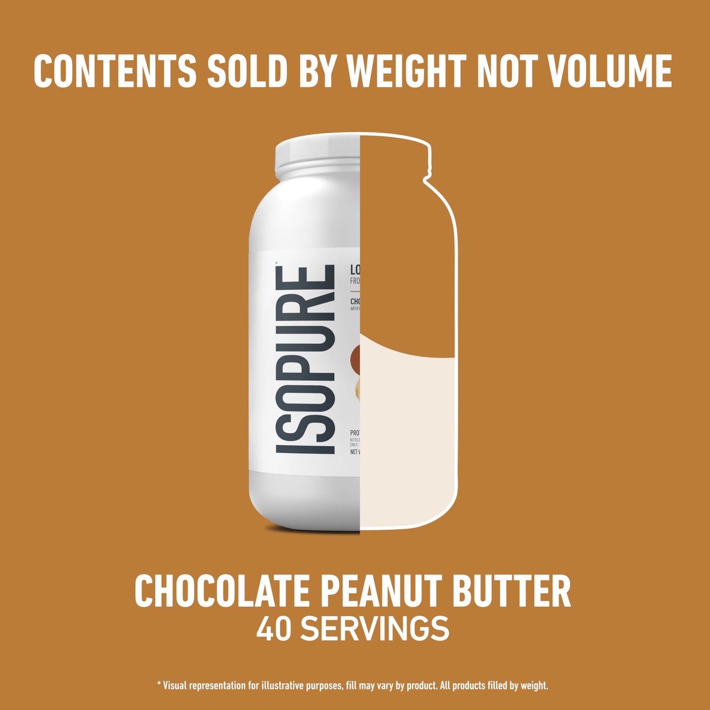 Isopure Creamy Vanilla Whey Isolate Protein Powder