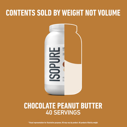 Isopure Creamy Vanilla Whey Isolate Protein Powder
