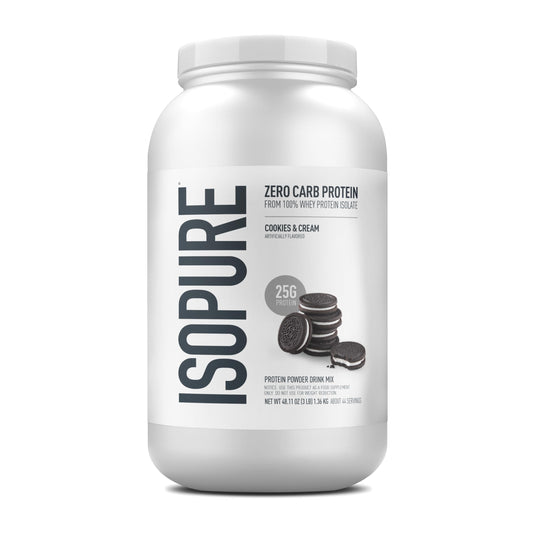 Isopure Creamy Vanilla Whey Isolate Protein Powder