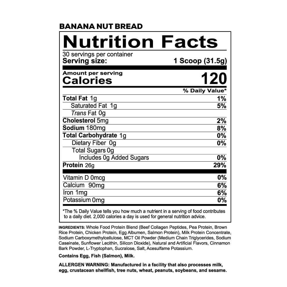 REDCON1 MRE Lite Whole Food Protein Powder